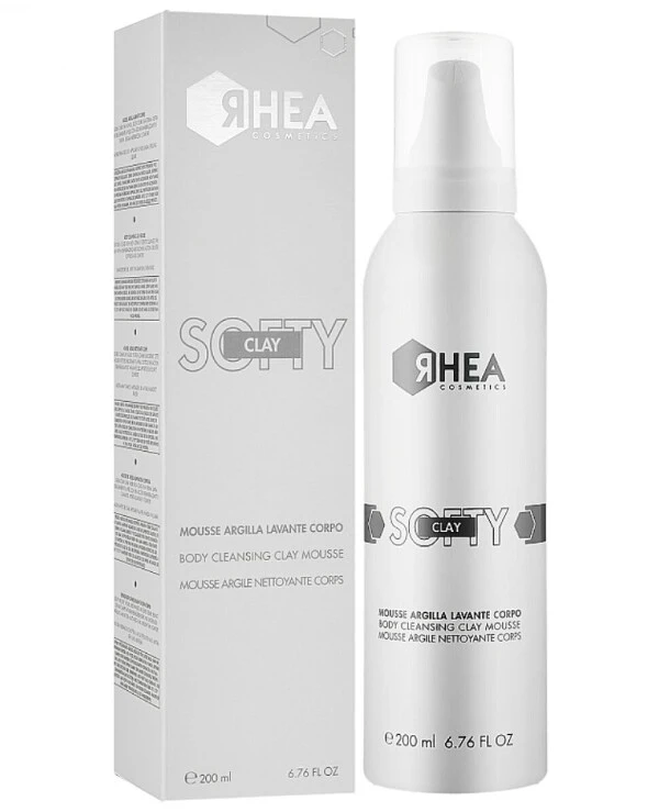 Rhea Cosmetics - Очищающий глиняный мусс для тела Softy Clay 200 мл