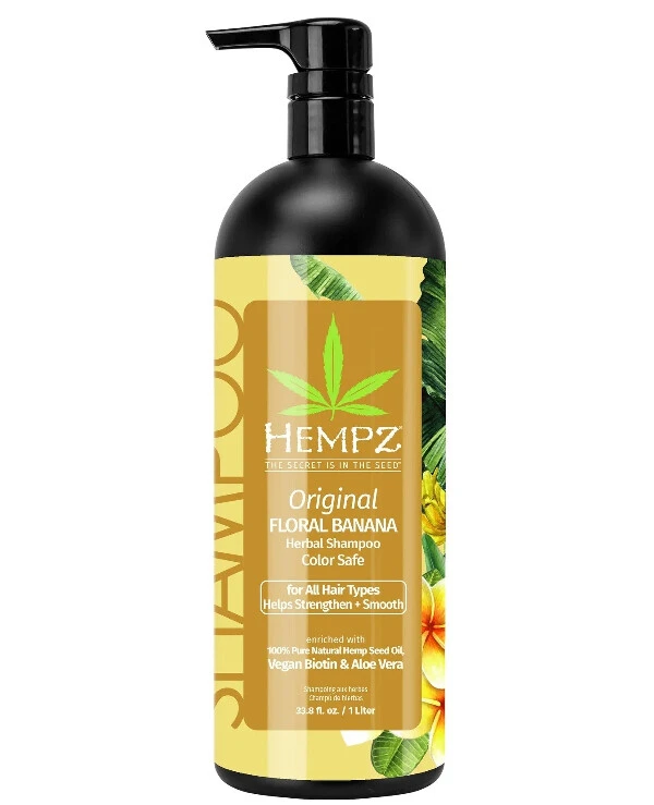 Hempz - Шампунь восстанавливающий Original Floral Banana Herbal Shampoo 1000 мл
