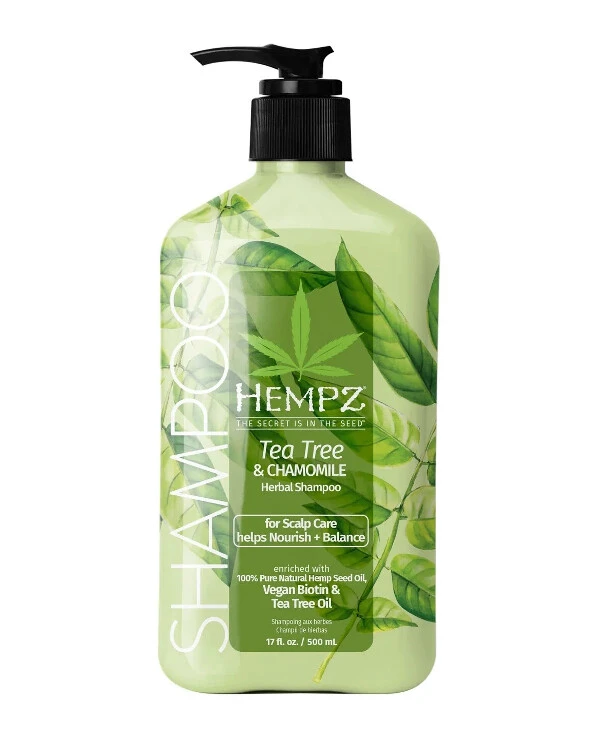 Hempz Шампунь для ухода за кожей головы с чайным деревом и ромашкой | Tree and Chamomile Shampoo фото, цена, купить