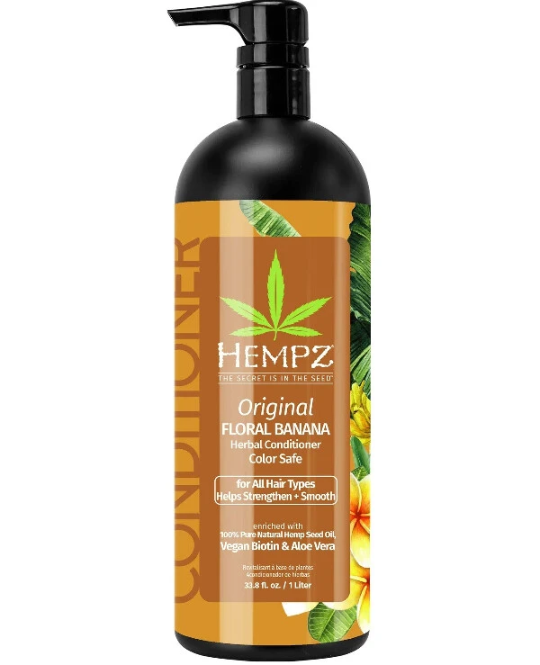 Hempz - Кондиционер восстанавливающий Ориджинал Original Floral Banana Herbal Conditioner 1000 мл