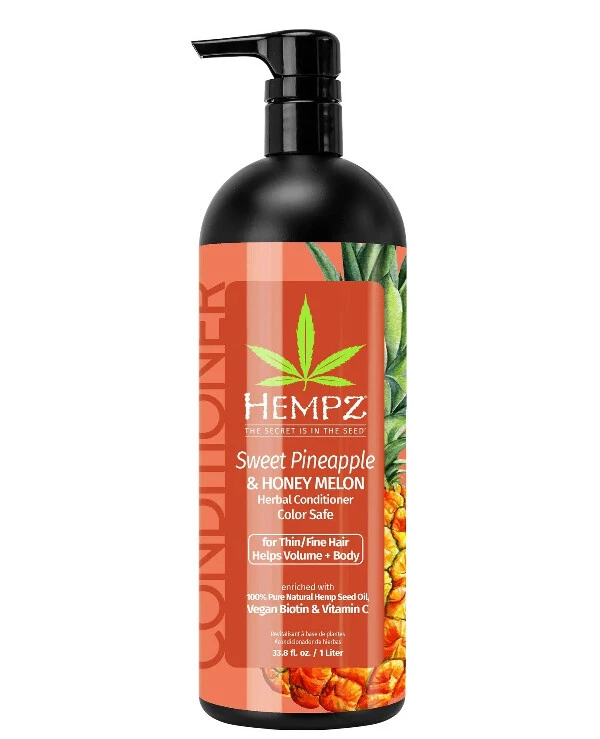 Hempz - Кондиционер для объема Ананас-Медовая дыня Sweet Pineapple & Honey Melon Herbal Conditioner 1000 мл