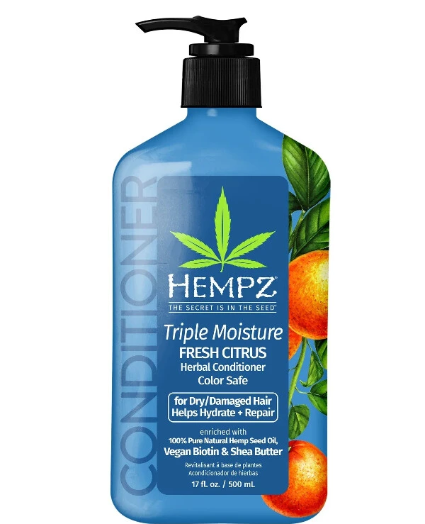 Hempz - Кондиционер для сухих волос Тройное увлажнение Triple Moisture Fresh Citrus Herbal Conditioner 500 мл