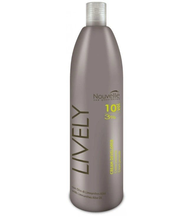 Nouvelle - Окислительная эмульсия для окрашивания и осветления волос 3% Cream Peroxide 1000 мл, 3 %
