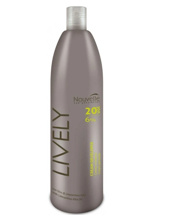 Nouvelle Окислительная эмульсия для окрашивания и осветления волос 6% | Nouvelle Lively Cream Peroxide фото, цена, купить