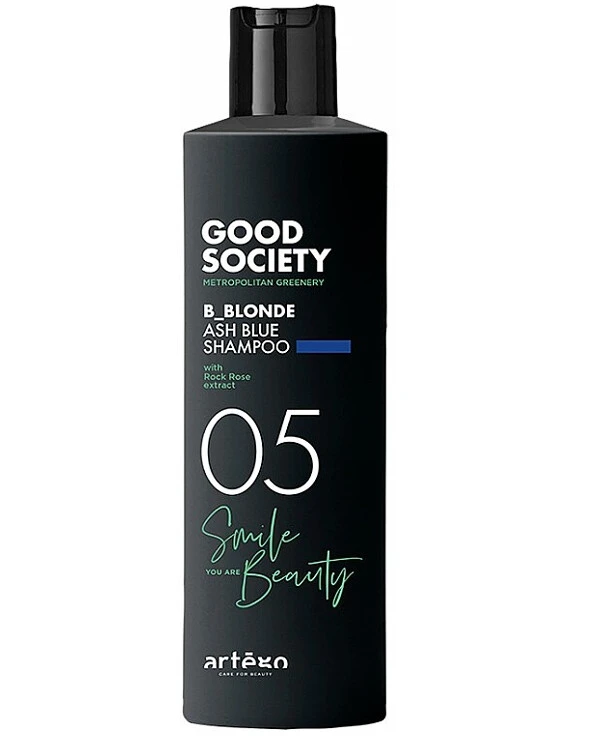 Artego - Оттеночный шампунь с пепельно-синей пигментацией Good Society 05 B_Blonde Ash Blue Shampoo 250 мл