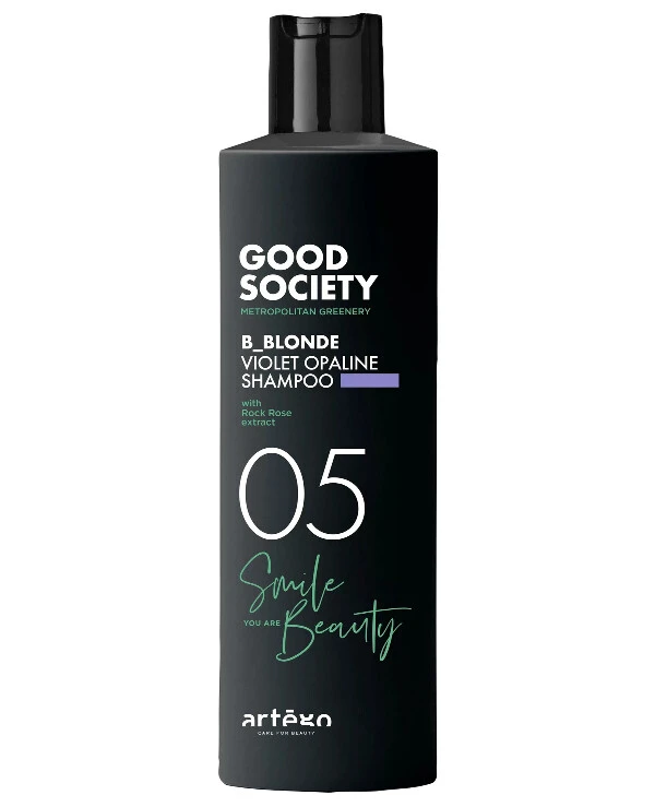 Artego - Оттеночный шампунь с молочно-фиолетовой пигментацией Good Society 05 B-Blonde Violet Opaline Shampoo 250 мл
