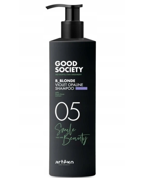 Artego Оттеночный шампунь с молочно-фиолетовой пигментацией | Good Society 05 B-Blonde Violet Opaline Shampoo фото, цена, купить