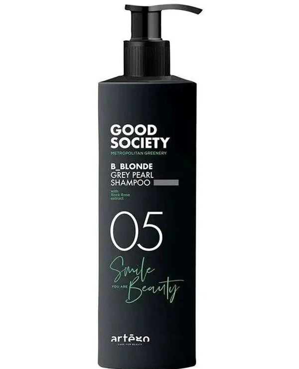 Artego Оттеночный шампунь с пепельно-серой пигментацией | Good Society 05 Grey Pearl Shampoo фото, цена, купить