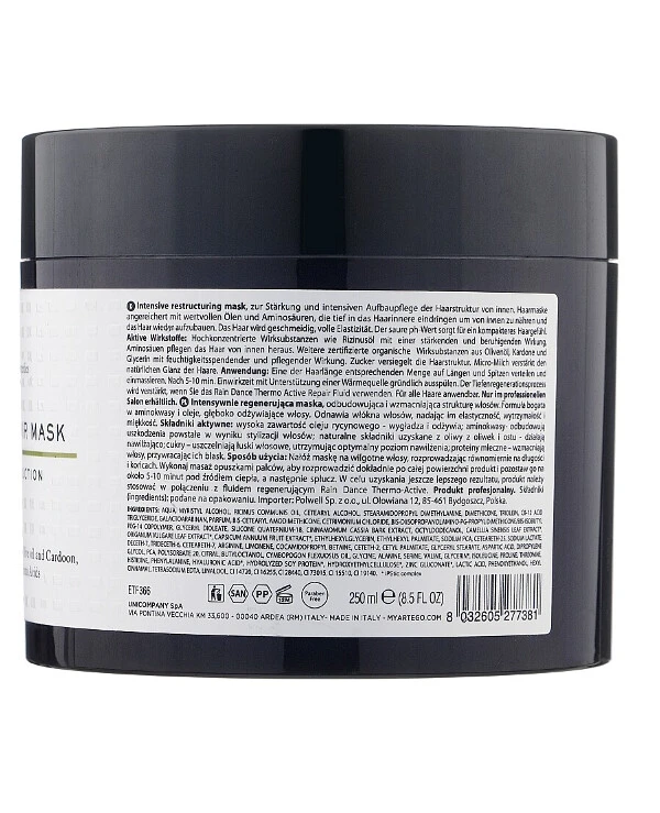 Artego - Маска для глубокого восстановления волос Rain Dance Deep Repair Mask 250 мл back