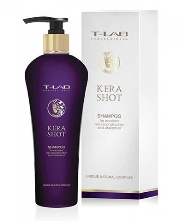 T-Lab Professional Шампунь для превосходной реконструкции и витализации | Kera Shot Shampoo 750ml Скидка, акция, купить. - Интернет магазин AZUM