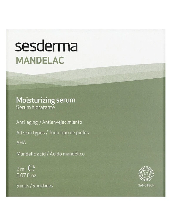 Sesderma - Сыворотка с миндальной кислотой Mandelac Moisturizing Serum 2 мл х 5 шт