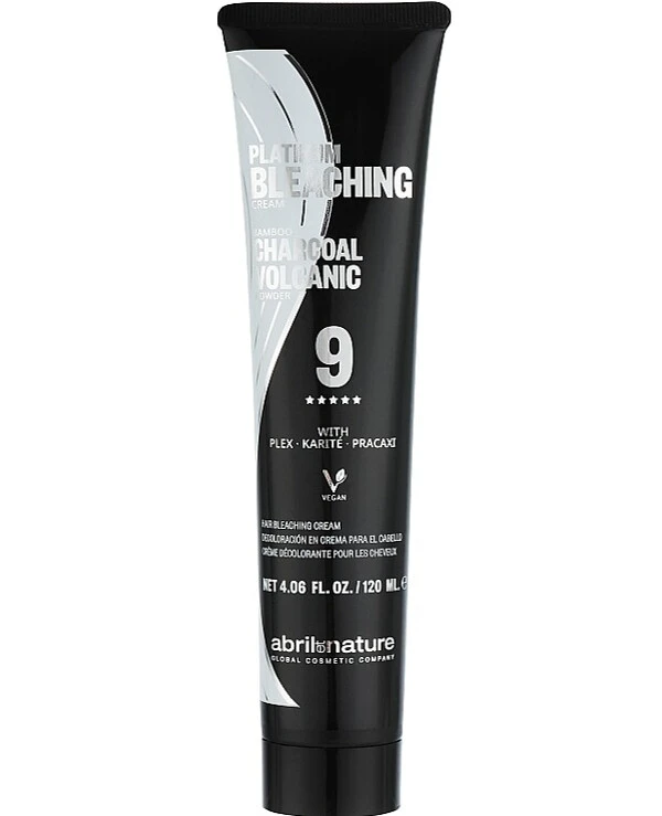 Abril Et Nature - Осветляющий крем для волос Black Carbon Platinum Bleaching Cream 120 мл