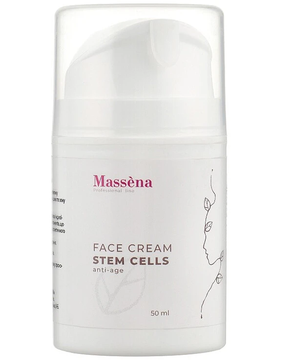 Massena - Крем для лица на основе стволовых клеток Face Cream Steam Cells Anti-Age 50 мл