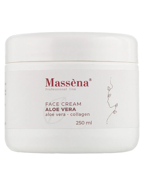 Massena Крем для лица с алоэ вера | Face Cream Aloe Vera Aloe Vera-Collagen фото, цена, купить