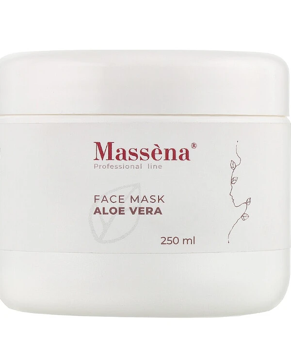 Massena - Маска для лица с алоэ вера Face Mask Aloe Vera For Oily Skin 250 мл