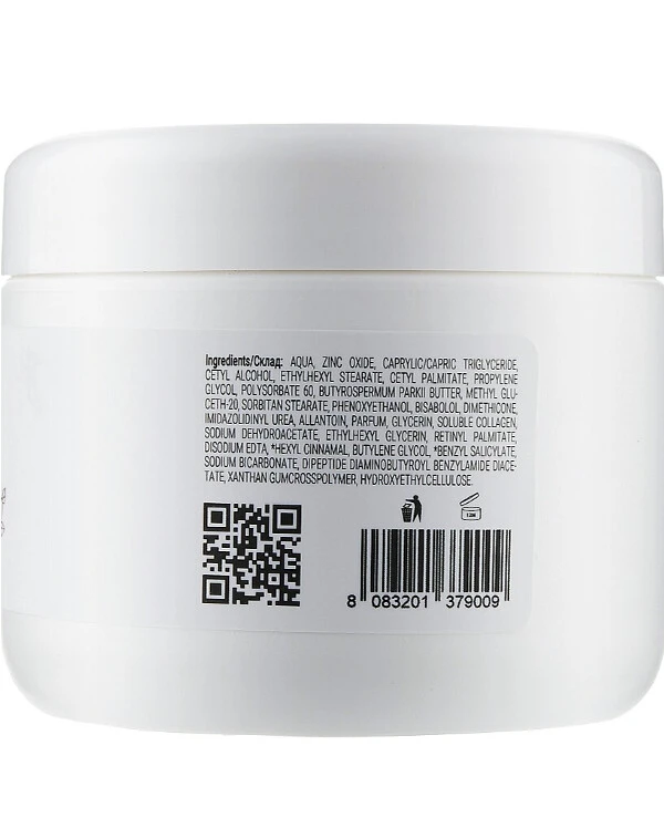 Massena - Маска для лица с трипептидом для сухой и чувствительной кожи Face Mask Steam Tripeptide Syn-Ake For Dry And Sensitive Skin 250 мл back