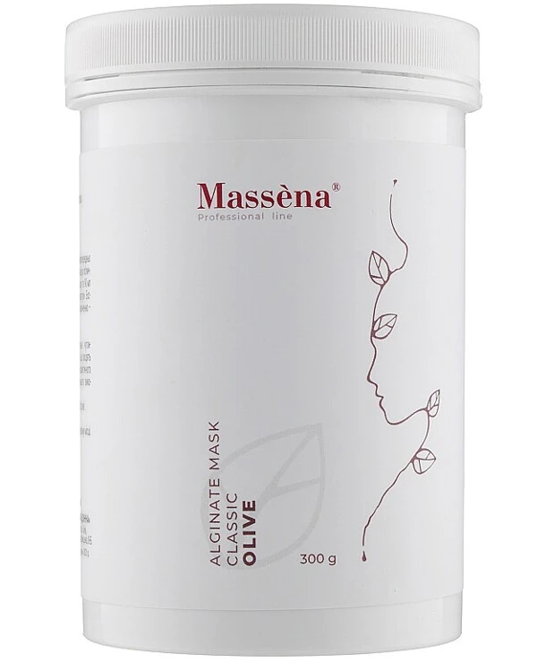 Massena - Оливковая альгинатная маска для лица Alginate Mask Classic Olive 300 г