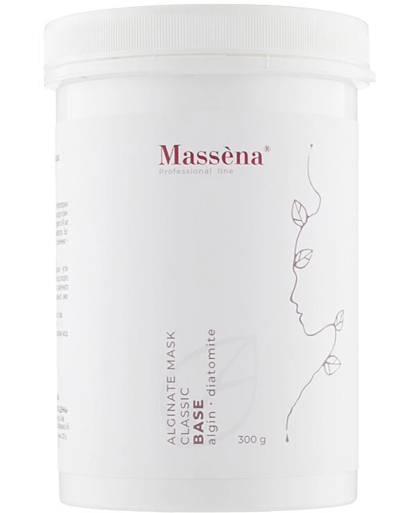 Massena - Базовая альгинатная маска для лица Alginate Mask Classic Base Algine-Diatomite 300 г