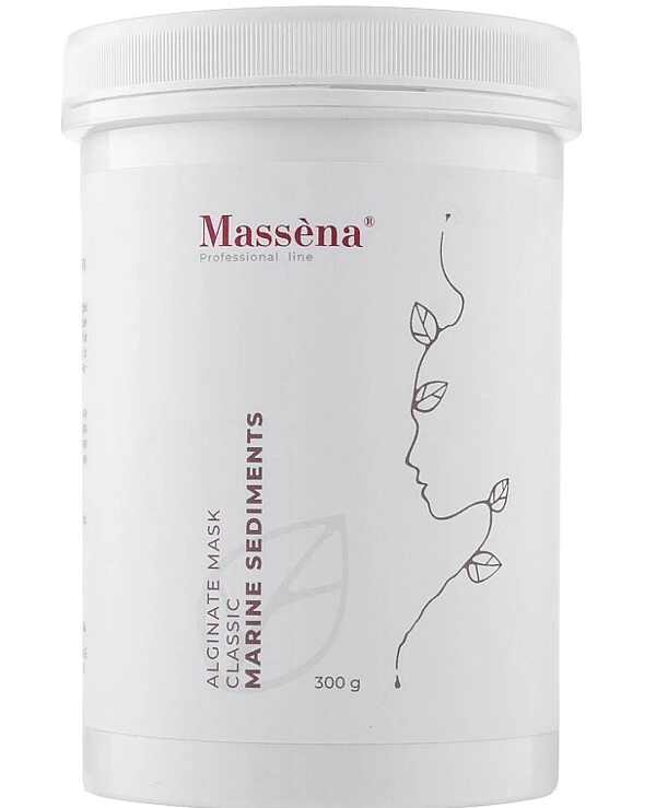 Massena - Альгинатная маска для лица с экстрактом морских седиментов Alginate Mask Classic Marine Sediments 300 г