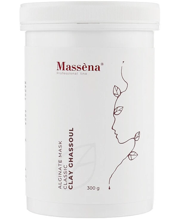 Massena - Альгинатная маска для лица с глиной гассул Alginate Mask Classic Clay Chassoul 300 г