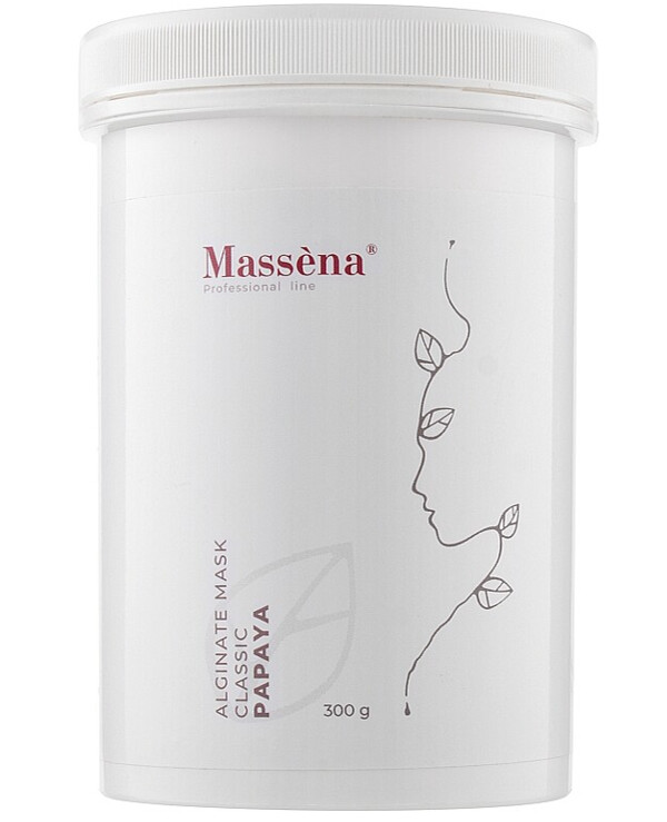 Massena - Alginate face mask with papaya enzymes Alginate Mask Classic Papaya 300 g