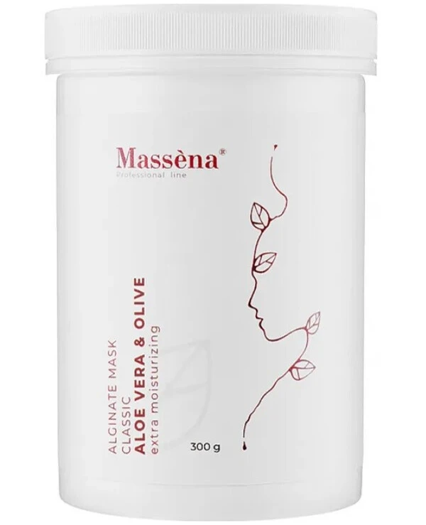 Massena - EXTRA moisturizing alginate mask with aloe and oil Alginate Mask Aloe Vera & Oil 300 g