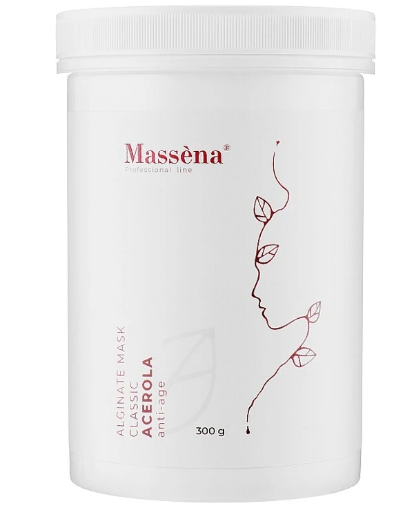 Massena - Alginate mask Anti-Aging with acerola Alginate Mask Acerola 300 g