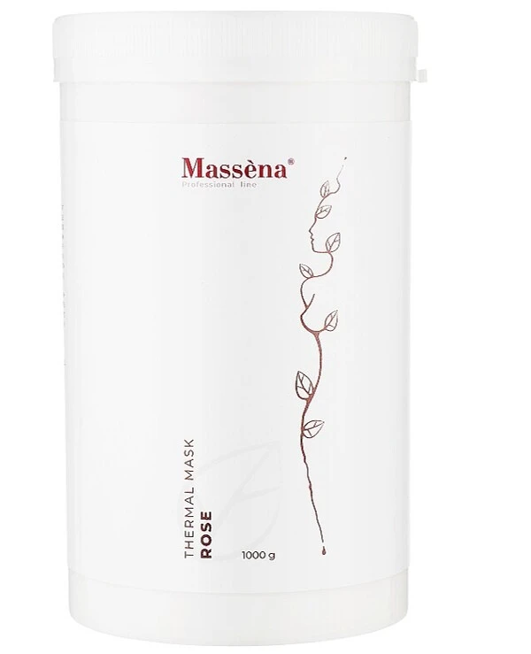 Massena - Термическая маска для лица Розовая Rose Thermal Mask 1 кг