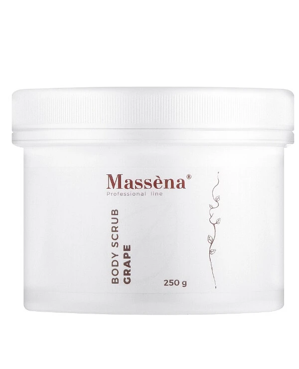 Massena - Скраб для тела на основе винограда Body Scrub Grape 250 г