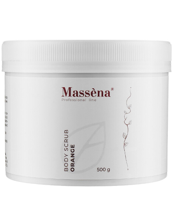 Massena - Orange body scrub Body Scrub Orange 500g