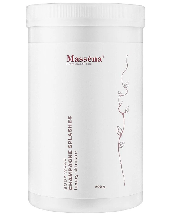 Massena - Обертывание для тела порошковое Брызги шампанского Body Wrap Champagne Splashes 500 г