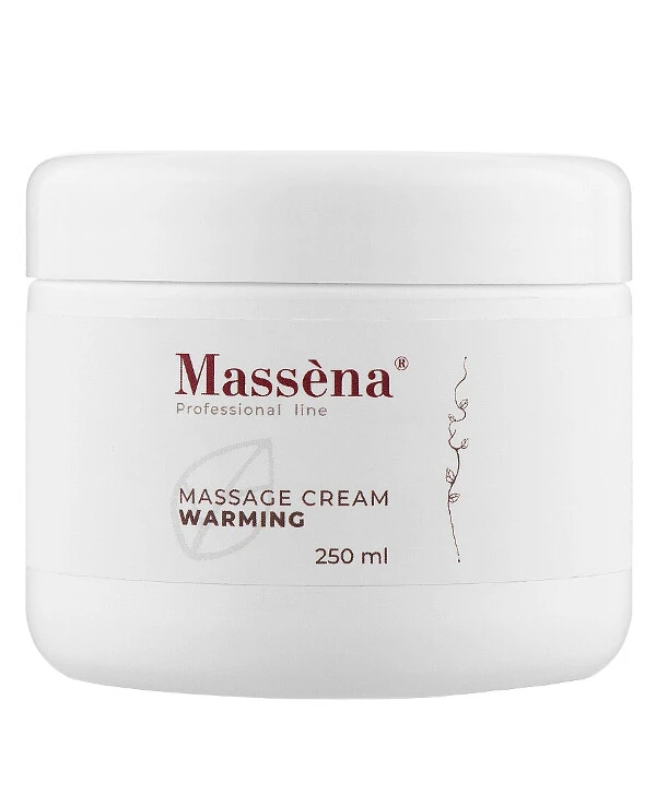Massena - Согревающий крем для тела Warming Massage Cream 250 мл