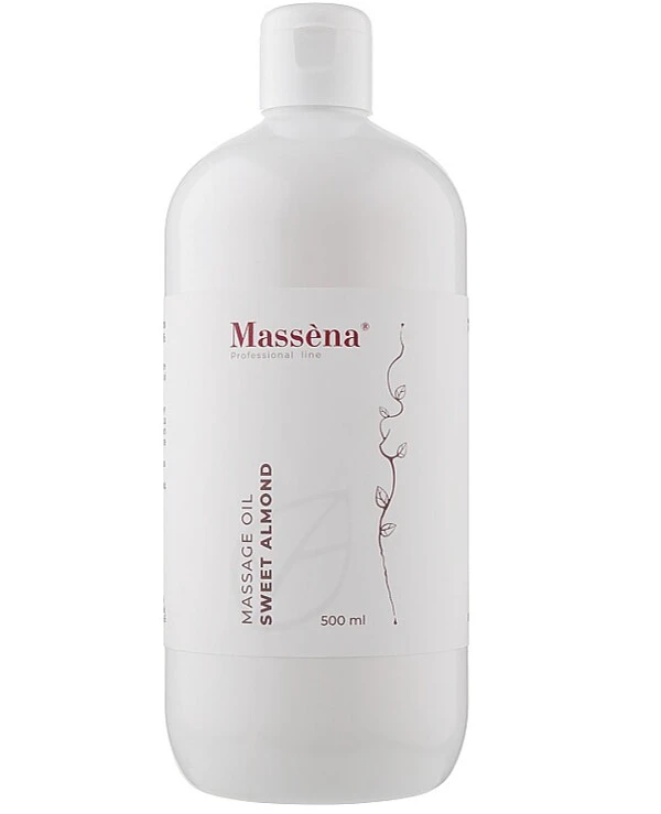 Massena - Миндальное масло для массажа тела Sweet Almond Oil 500 мл