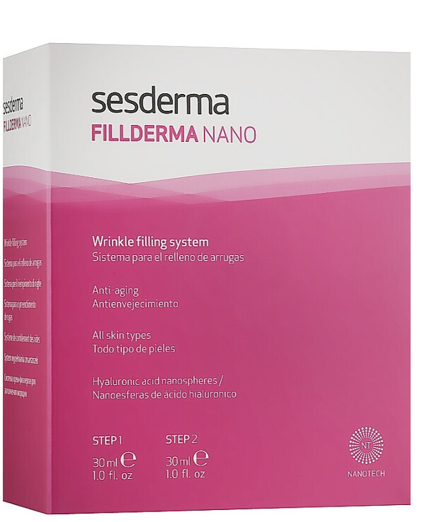 Sesderma - Two-stage wrinkle filling system Fillderma nano Wrinkle Filling System 30ml * 2 back
