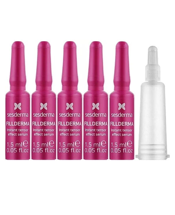 Sesderma - Ампулы для заполнения морщин Fillderma Instant Tensor Effect Serun Ampoules 1.5 мл х 10 шт back