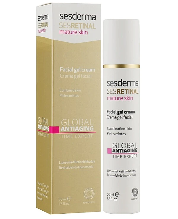 Sesderma - Крем-гель омолаживающий Эксперт времени Sesretinal Mature Skin Gel Cream 50 мл back