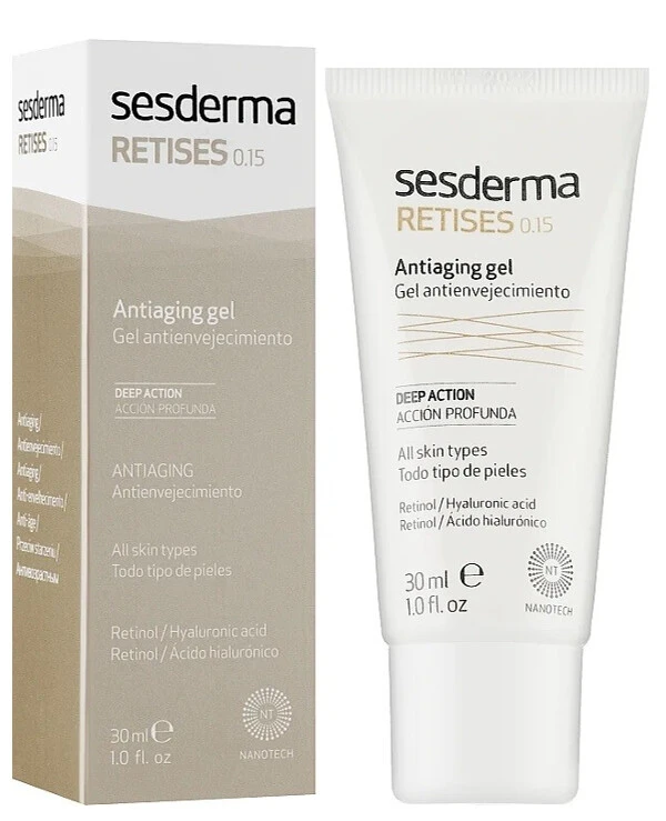 Sesderma - Омолаживающий гель с 0,15% ретинола Retises Nano 0,15% Gel 30 мл