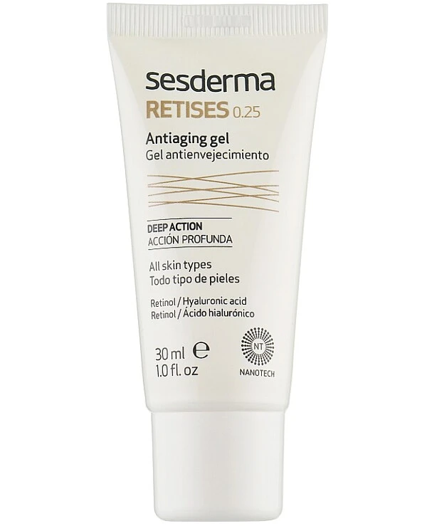 Sesderma - Омолаживающий гель с 0,25% ретинола Retises Nano 0,25% Gel 30 мл back