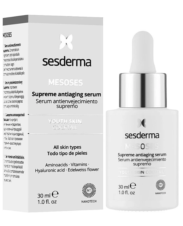 Sesderma - Антивозрастная сыворотка для лица Mesoses Supreme Antiageing Serum 30 мл back