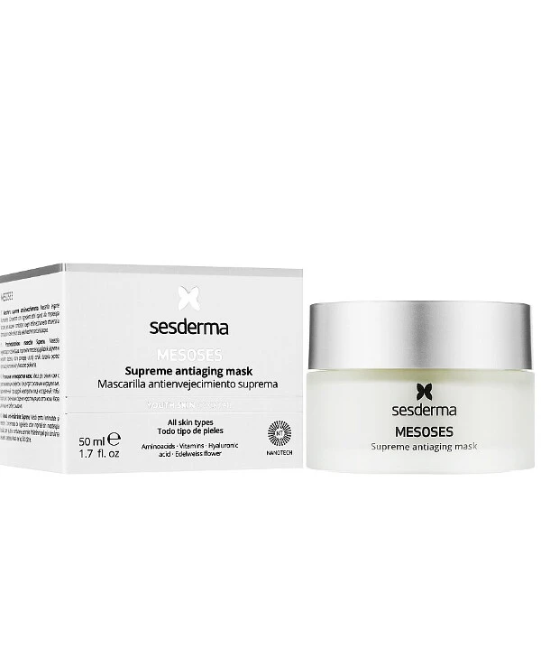 Sesderma - Увлажняющая антивозрастная маска Mesoses Antiaging Supreme Mask 50 мл back