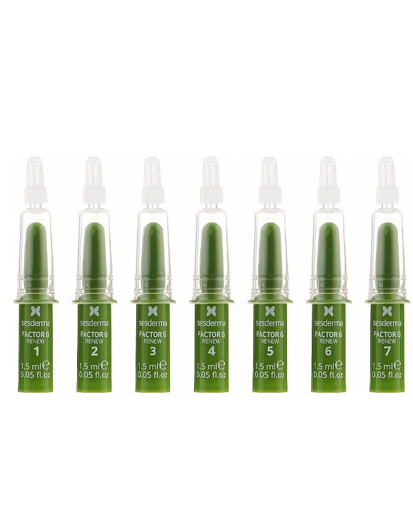Sesderma - Biostimulating ampoules-concentrate for the face Factor G Renew Ampollas Biostimulants 1.5ml*7