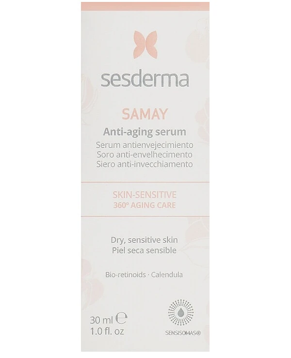 Sesderma - Антивозрастная сыворотка для лица Samay Anti-Aging Serum Sensitive Skin 30 мл back