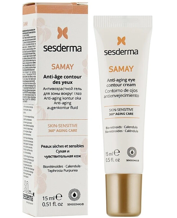 Sesderma - Антивозрастной крем для области вокруг глаз Samay Anti-Aging Eye Contour Cream 15 мл