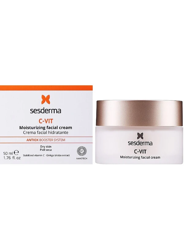 Sesderma - Увлажняющий крем против морщин C-Vit Moisturizing Face Cream 50 мл back