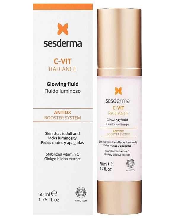 Sesderma - Сияющий флюид C-Vit Radiance Glowing Fluid 50 мл back