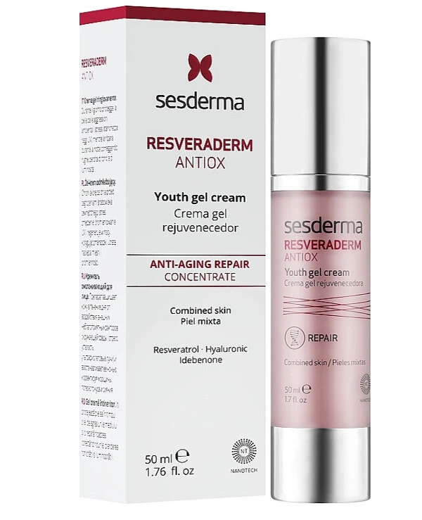 Sesderma - Антивозрастной регенерирующий концентрат Resveraderm Antiox Concentrated Anti-Aging 50 мл