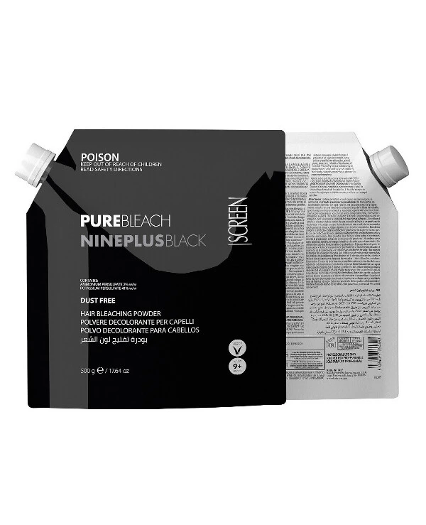 Screen Professional - Lightening powder Pure Bleach Nineplus Black 500g