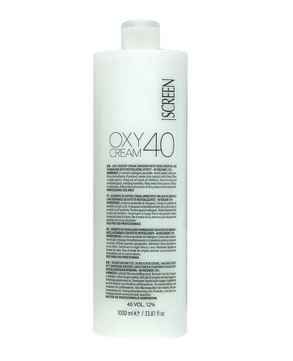 Screen Professional Oxidant cream with sunflower oil and a mix of vitamins | Oxidant cream with sunflower oil and a mix of vitamins