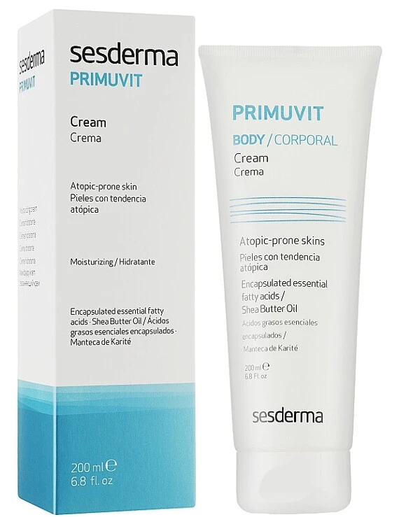 Sesderma - Face and body cream Primuvit Moisturizing Cream 200ml back