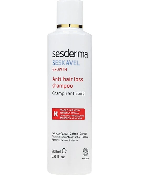 Sesderma - Шампунь против выпадения волос Seskavel Anti-Hair Loss Shampoo 200 мл